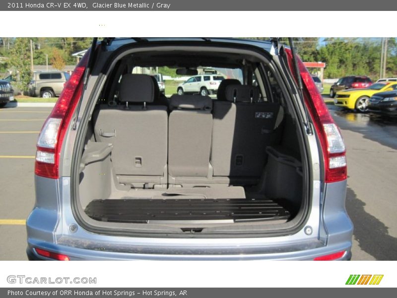 Glacier Blue Metallic / Gray 2011 Honda CR-V EX 4WD
