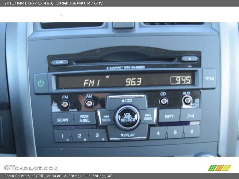 Audio System of 2011 CR-V EX 4WD