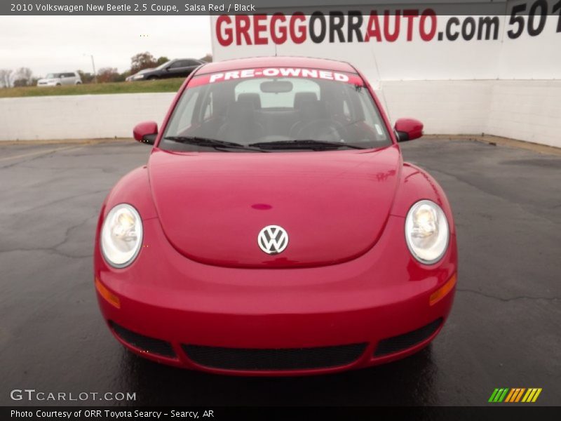 Salsa Red / Black 2010 Volkswagen New Beetle 2.5 Coupe