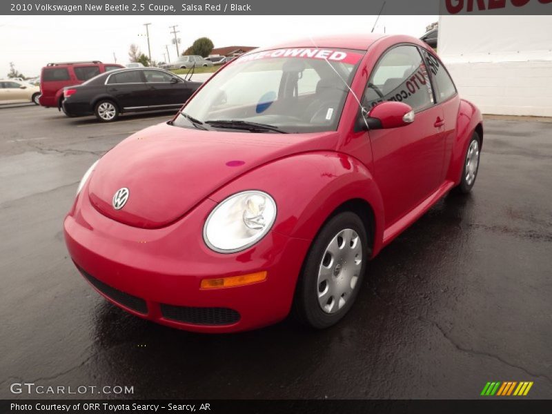Salsa Red / Black 2010 Volkswagen New Beetle 2.5 Coupe