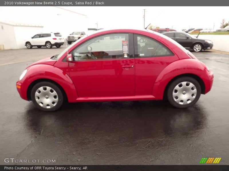 Salsa Red / Black 2010 Volkswagen New Beetle 2.5 Coupe