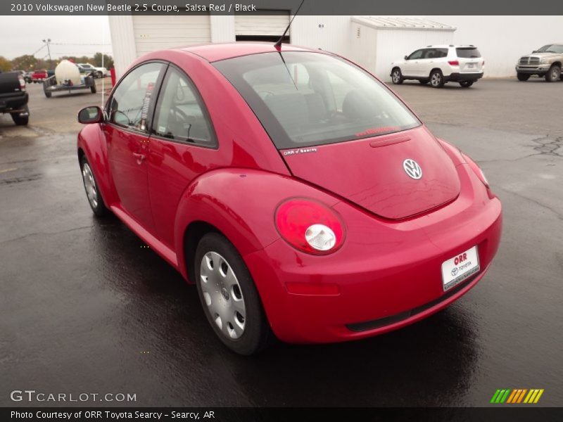 Salsa Red / Black 2010 Volkswagen New Beetle 2.5 Coupe