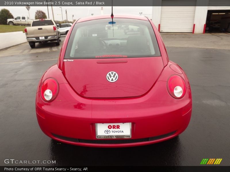 Salsa Red / Black 2010 Volkswagen New Beetle 2.5 Coupe