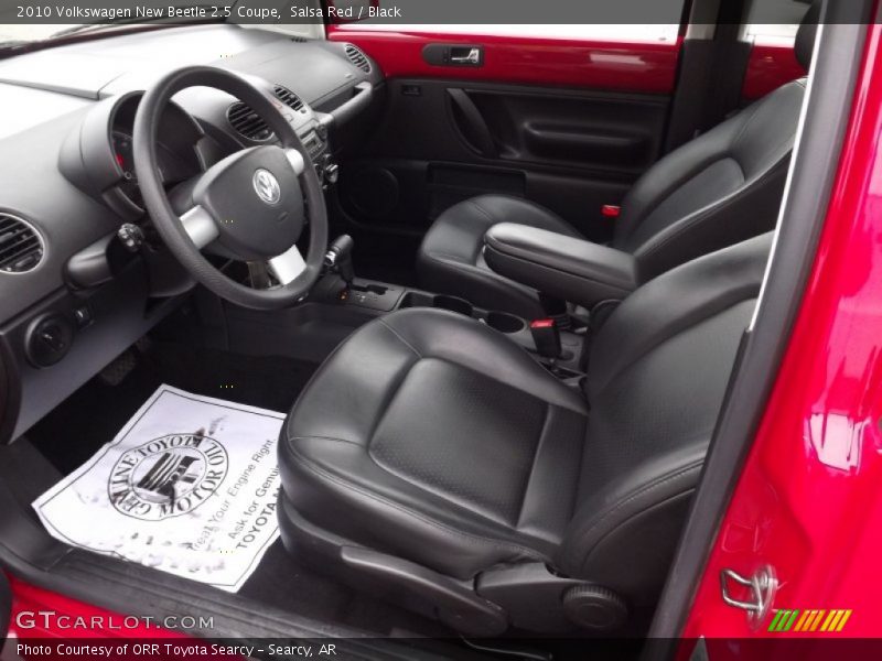 Salsa Red / Black 2010 Volkswagen New Beetle 2.5 Coupe
