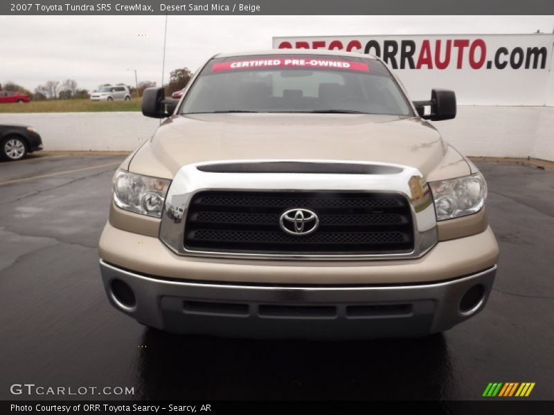 Desert Sand Mica / Beige 2007 Toyota Tundra SR5 CrewMax