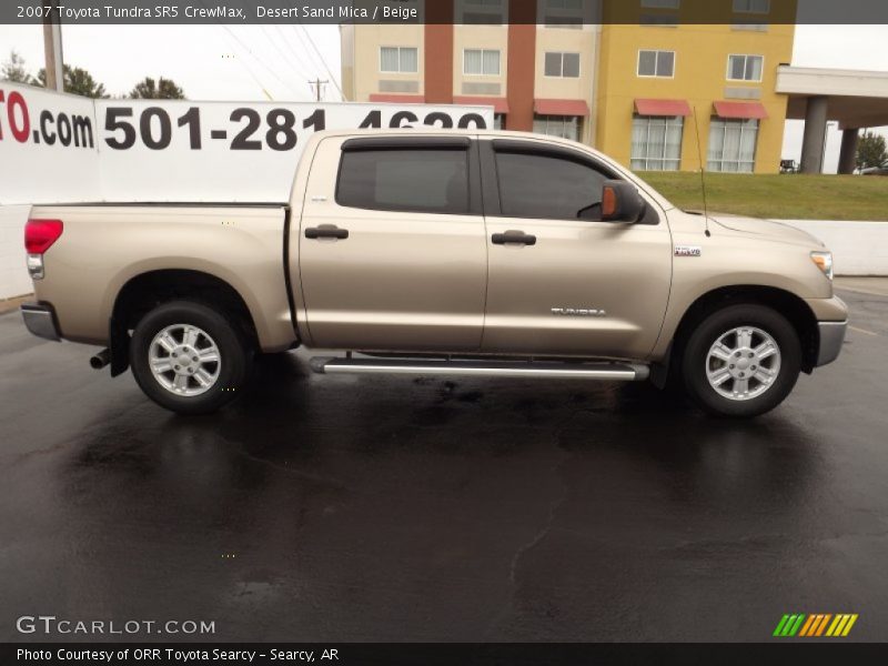 Desert Sand Mica / Beige 2007 Toyota Tundra SR5 CrewMax