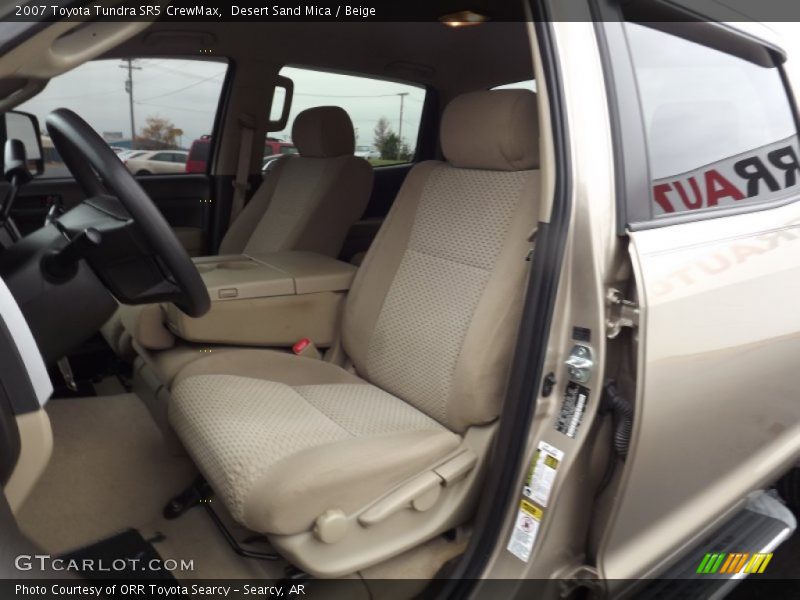Desert Sand Mica / Beige 2007 Toyota Tundra SR5 CrewMax