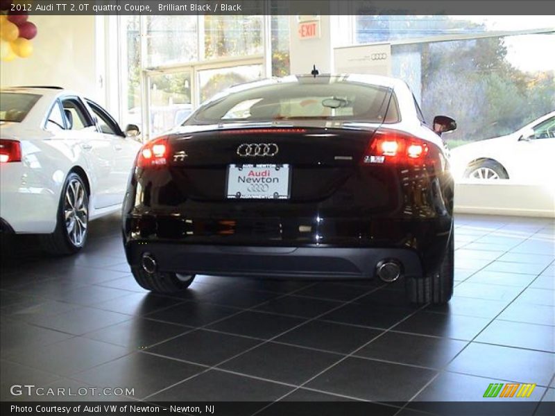 Brilliant Black / Black 2012 Audi TT 2.0T quattro Coupe