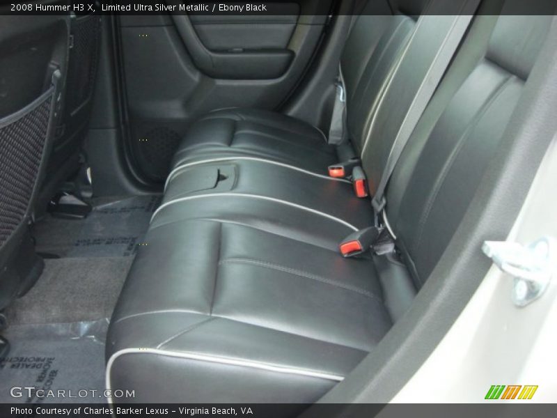 Limited Ultra Silver Metallic / Ebony Black 2008 Hummer H3 X