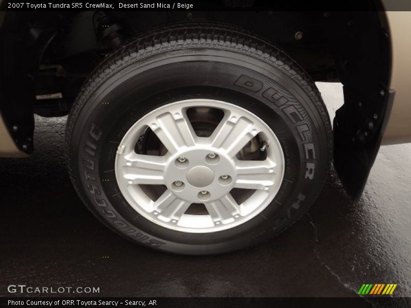 Desert Sand Mica / Beige 2007 Toyota Tundra SR5 CrewMax