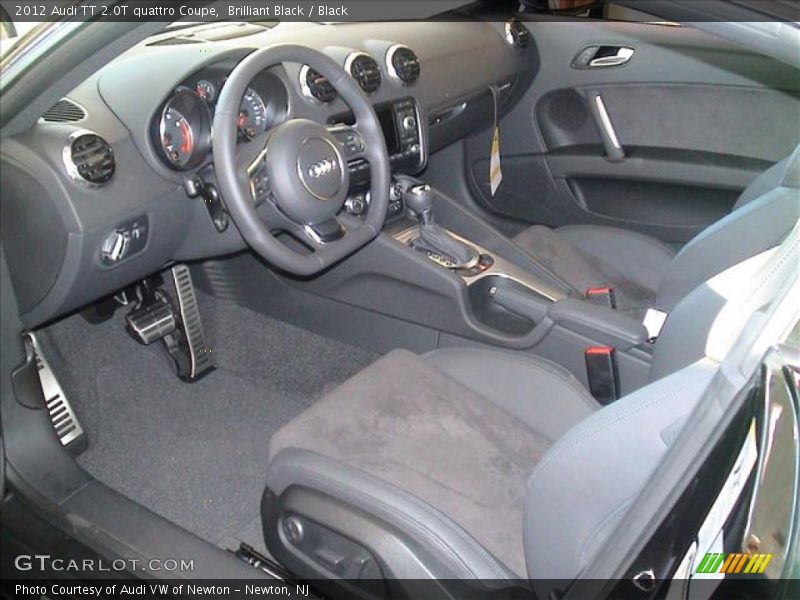 Black Interior - 2012 TT 2.0T quattro Coupe 