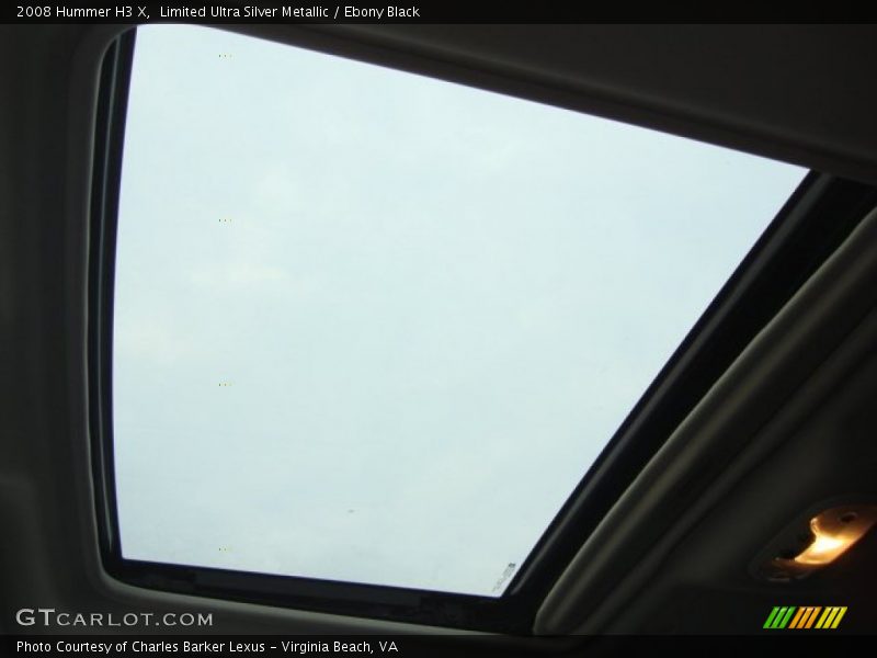 Limited Ultra Silver Metallic / Ebony Black 2008 Hummer H3 X