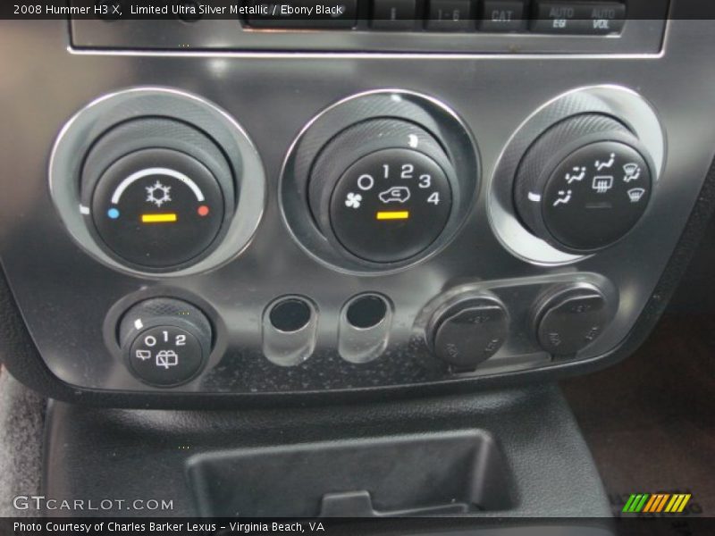 Limited Ultra Silver Metallic / Ebony Black 2008 Hummer H3 X