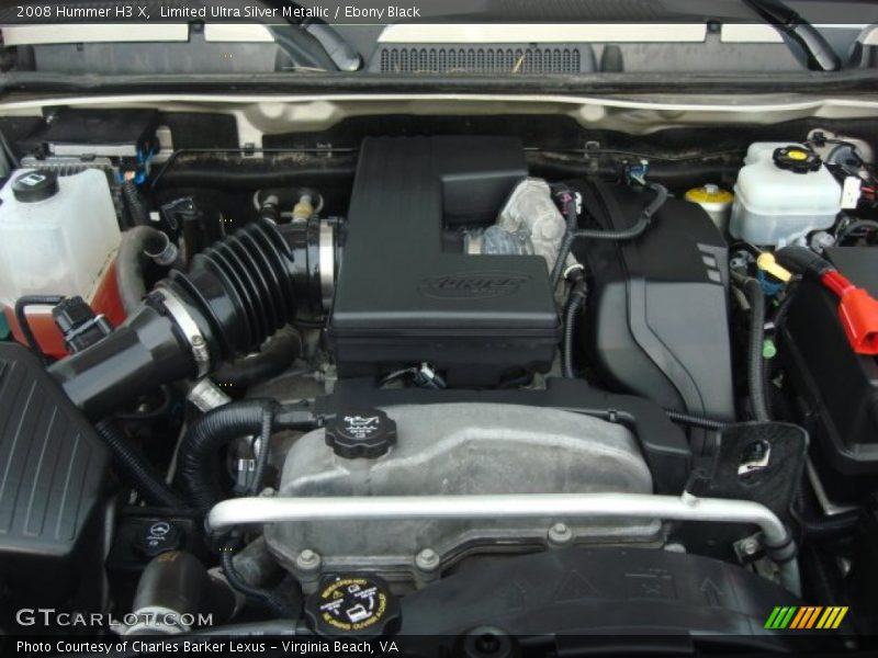 Limited Ultra Silver Metallic / Ebony Black 2008 Hummer H3 X