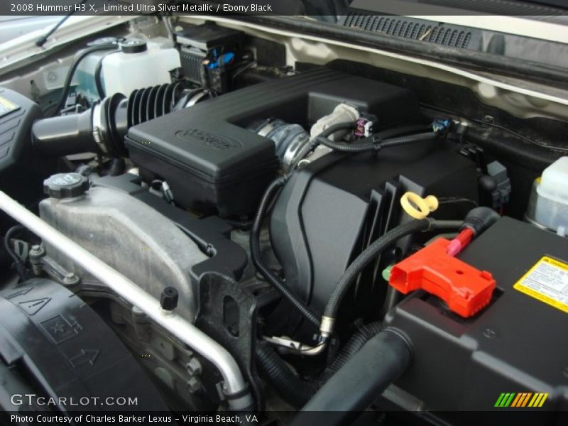 Limited Ultra Silver Metallic / Ebony Black 2008 Hummer H3 X