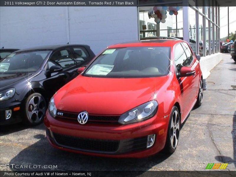 Tornado Red / Titan Black 2011 Volkswagen GTI 2 Door Autobahn Edition