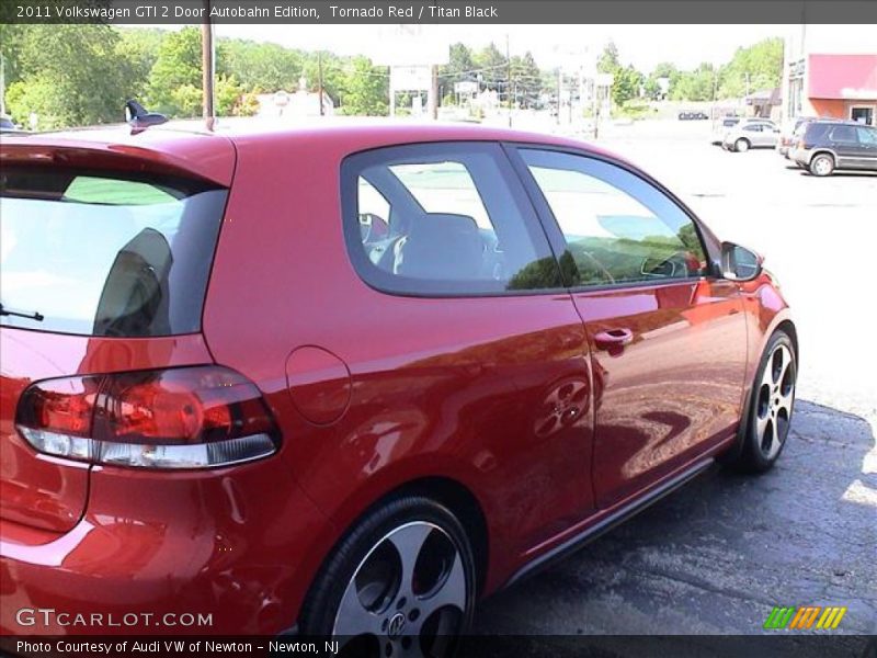 Tornado Red / Titan Black 2011 Volkswagen GTI 2 Door Autobahn Edition