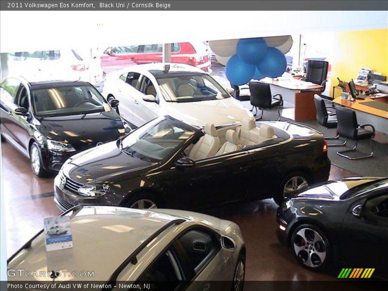 Black Uni / Cornsilk Beige 2011 Volkswagen Eos Komfort
