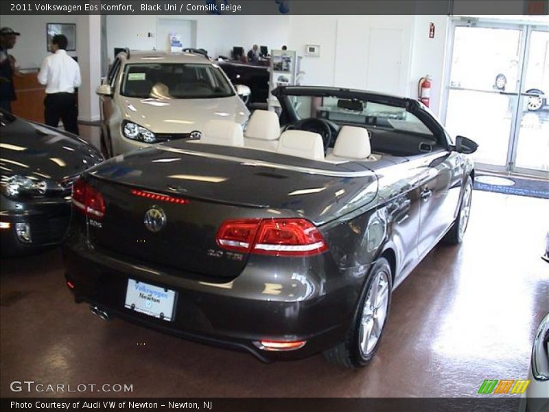 Black Uni / Cornsilk Beige 2011 Volkswagen Eos Komfort