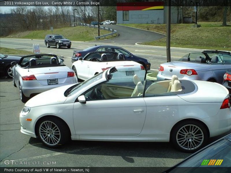 Candy White / Cornsilk Beige 2011 Volkswagen Eos Lux