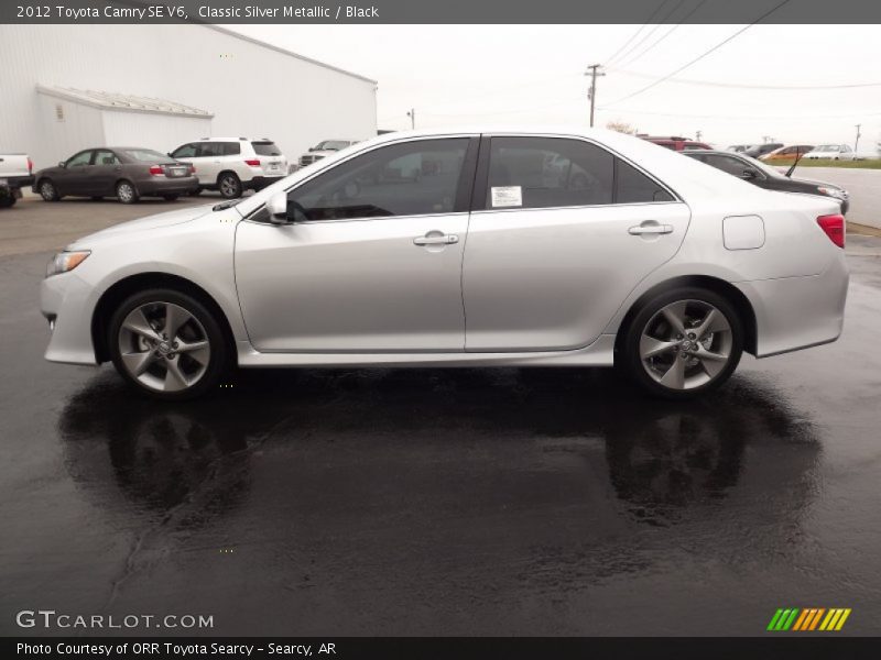  2012 Camry SE V6 Classic Silver Metallic