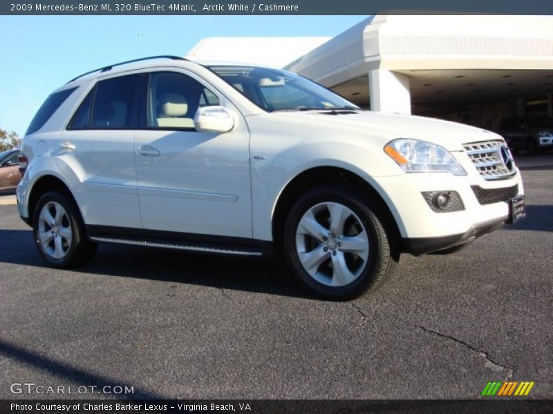 Arctic White / Cashmere 2009 Mercedes-Benz ML 320 BlueTec 4Matic