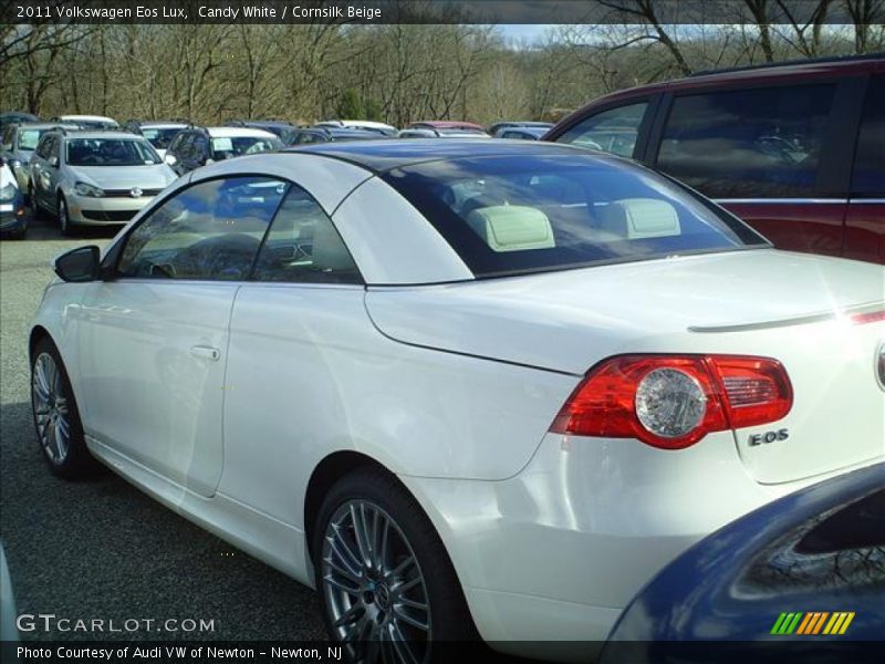 Candy White / Cornsilk Beige 2011 Volkswagen Eos Lux