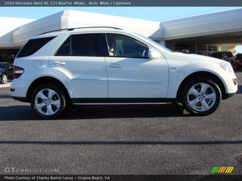 Arctic White / Cashmere 2009 Mercedes-Benz ML 320 BlueTec 4Matic