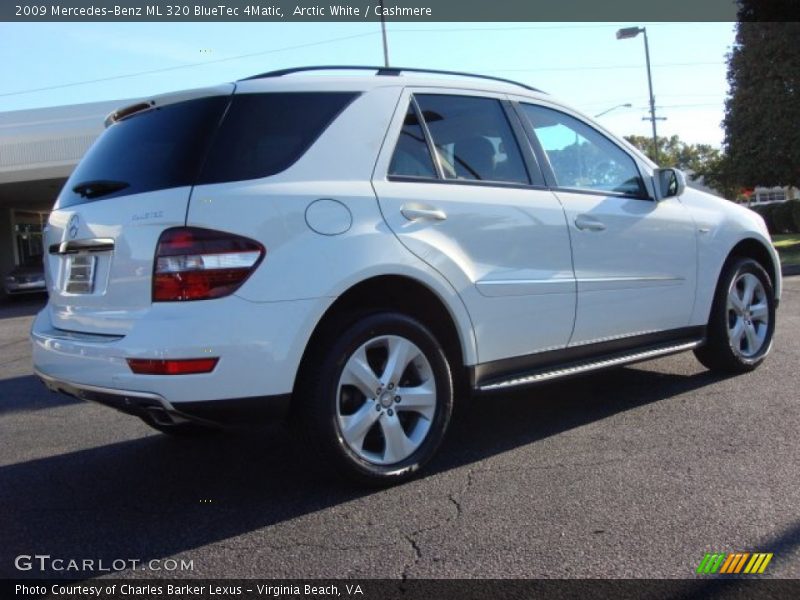 Arctic White / Cashmere 2009 Mercedes-Benz ML 320 BlueTec 4Matic