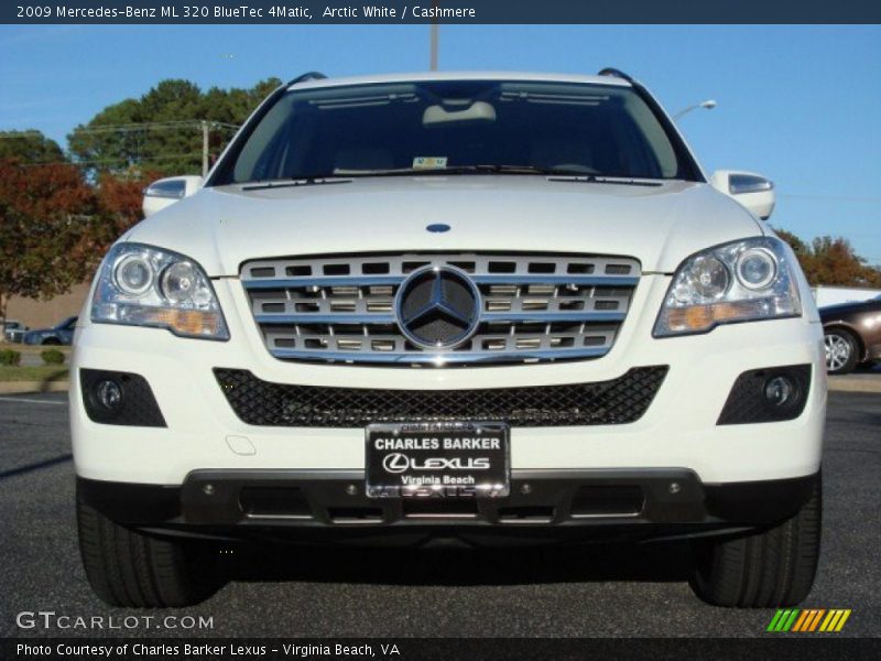 Arctic White / Cashmere 2009 Mercedes-Benz ML 320 BlueTec 4Matic