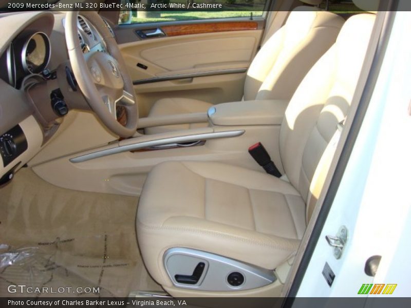 Arctic White / Cashmere 2009 Mercedes-Benz ML 320 BlueTec 4Matic