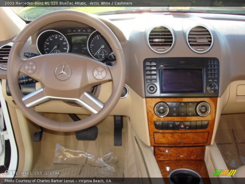 Arctic White / Cashmere 2009 Mercedes-Benz ML 320 BlueTec 4Matic