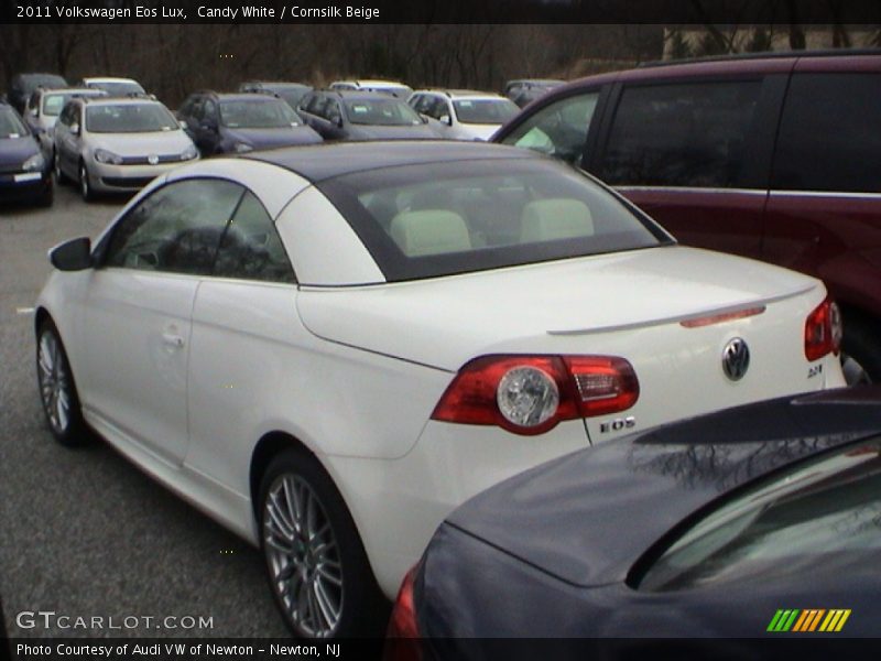 Candy White / Cornsilk Beige 2011 Volkswagen Eos Lux