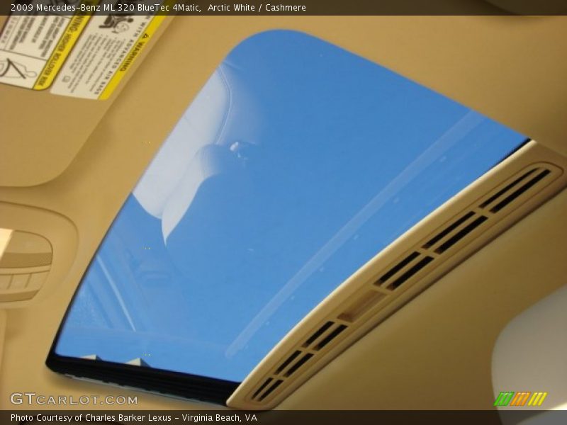 Arctic White / Cashmere 2009 Mercedes-Benz ML 320 BlueTec 4Matic