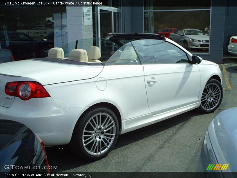 Candy White / Cornsilk Beige 2011 Volkswagen Eos Lux