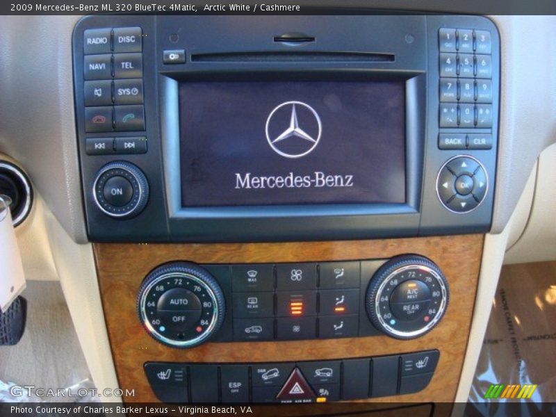 Arctic White / Cashmere 2009 Mercedes-Benz ML 320 BlueTec 4Matic