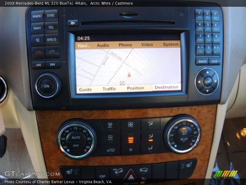 Arctic White / Cashmere 2009 Mercedes-Benz ML 320 BlueTec 4Matic