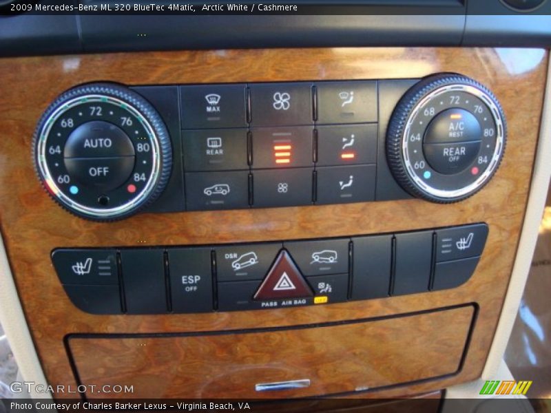 Arctic White / Cashmere 2009 Mercedes-Benz ML 320 BlueTec 4Matic