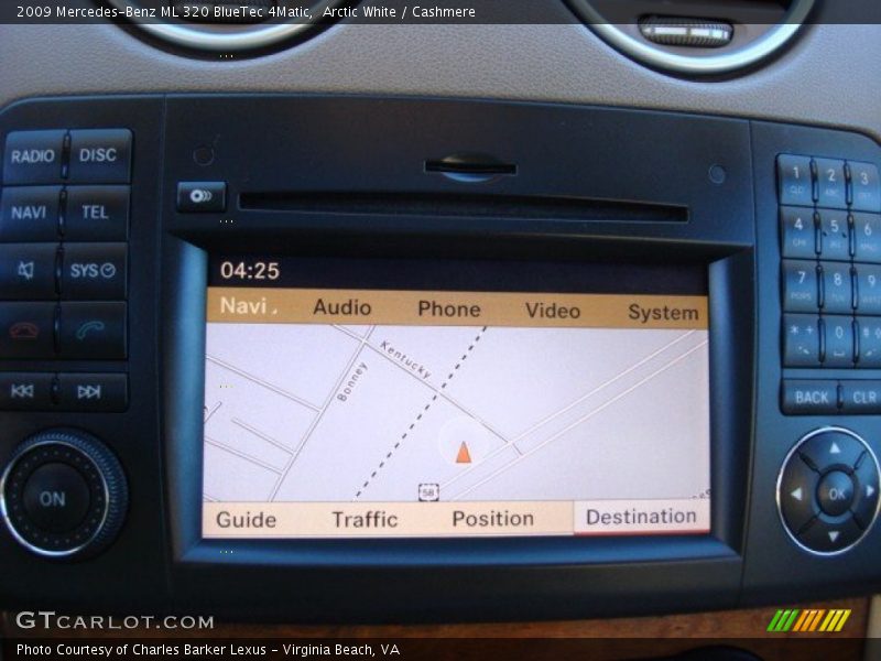 Arctic White / Cashmere 2009 Mercedes-Benz ML 320 BlueTec 4Matic
