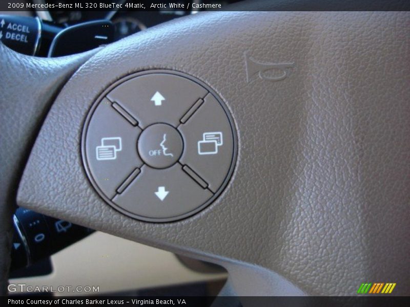 Arctic White / Cashmere 2009 Mercedes-Benz ML 320 BlueTec 4Matic