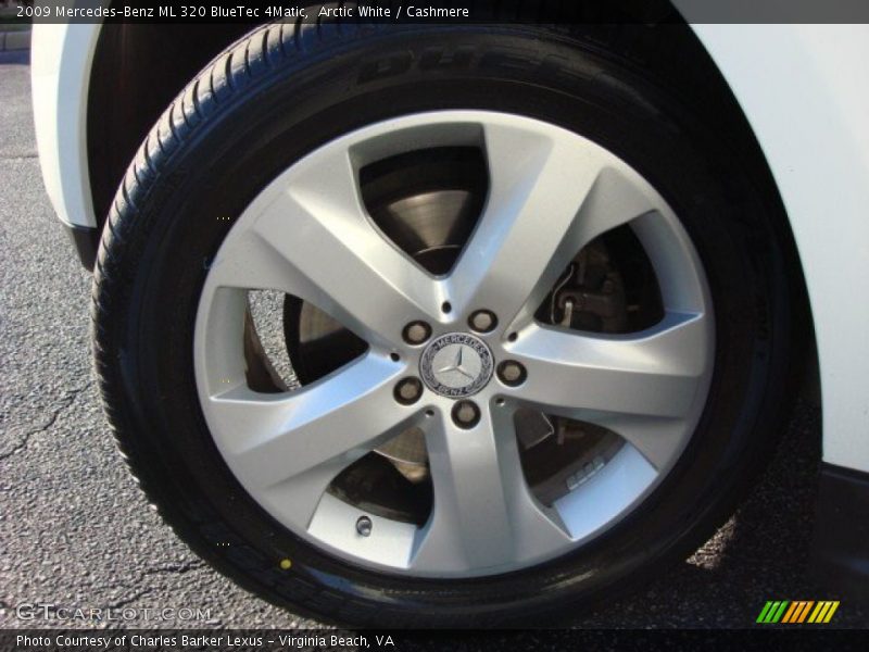 Arctic White / Cashmere 2009 Mercedes-Benz ML 320 BlueTec 4Matic