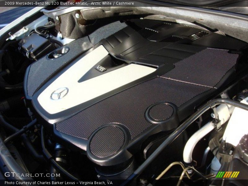 Arctic White / Cashmere 2009 Mercedes-Benz ML 320 BlueTec 4Matic