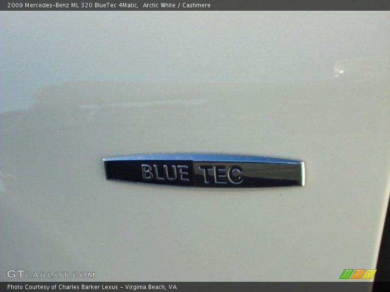 Arctic White / Cashmere 2009 Mercedes-Benz ML 320 BlueTec 4Matic