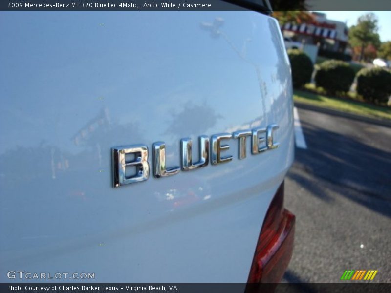 Arctic White / Cashmere 2009 Mercedes-Benz ML 320 BlueTec 4Matic
