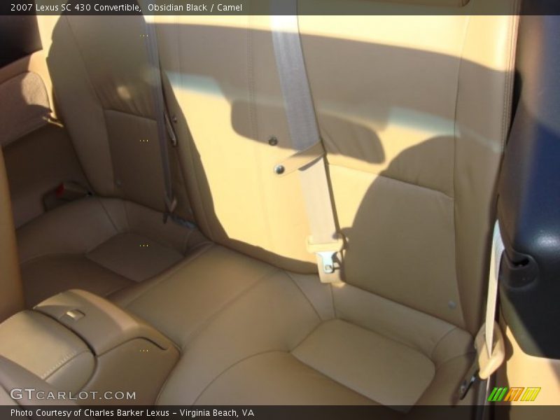 Obsidian Black / Camel 2007 Lexus SC 430 Convertible