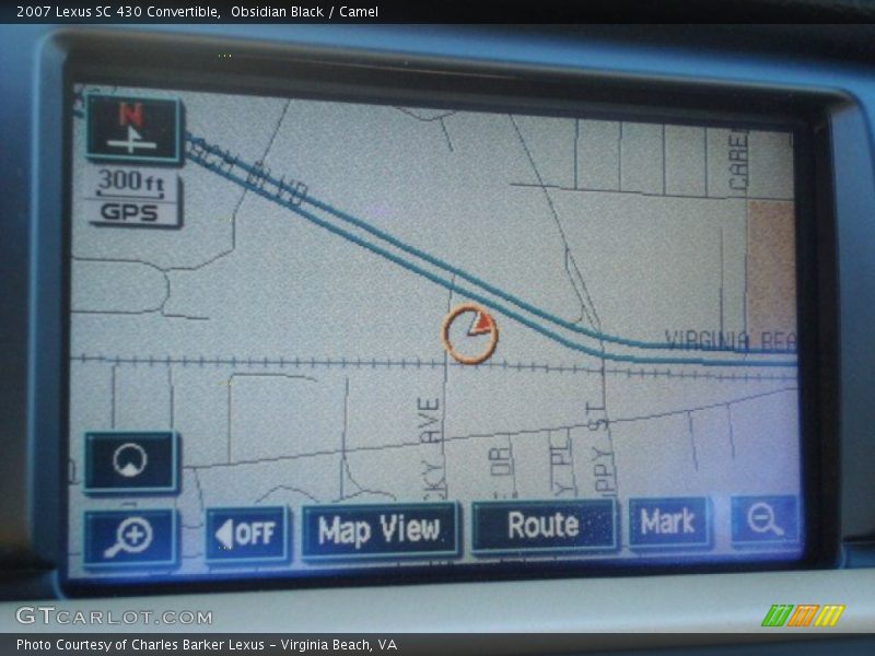 Obsidian Black / Camel 2007 Lexus SC 430 Convertible
