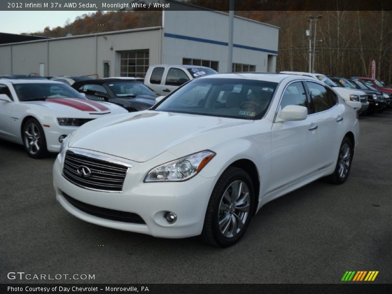 Moonlight White / Wheat 2012 Infiniti M 37x AWD Sedan