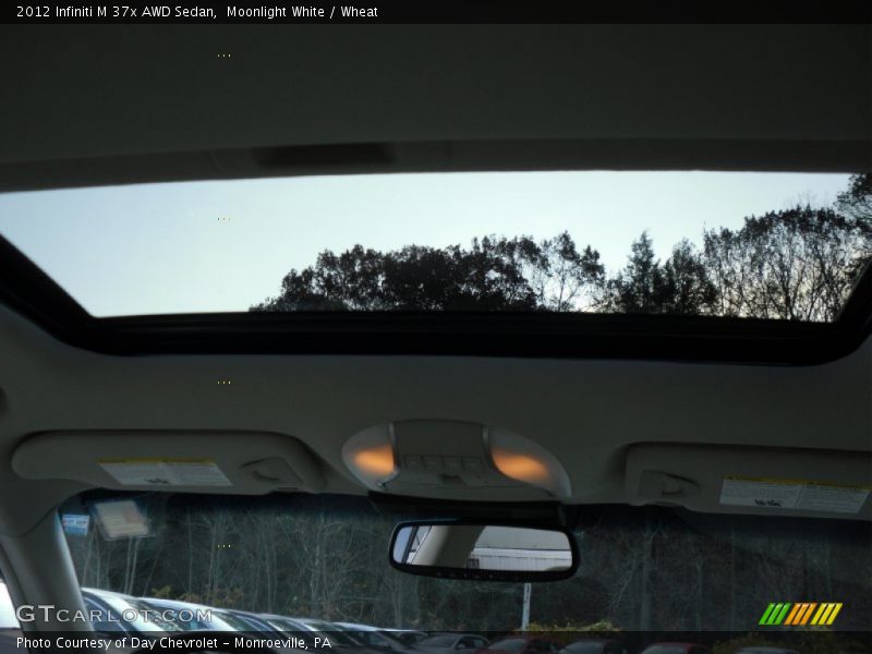 Moonlight White / Wheat 2012 Infiniti M 37x AWD Sedan