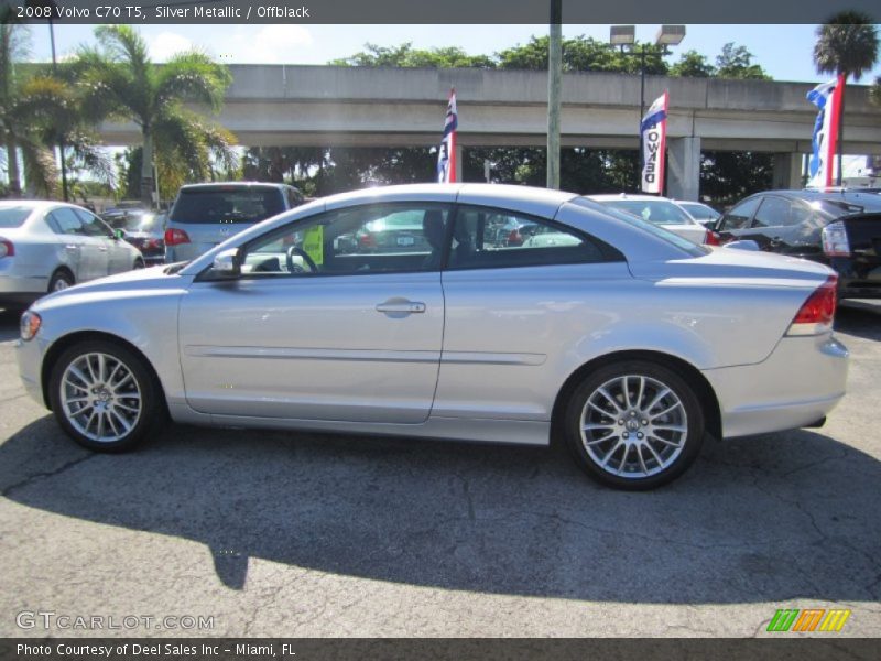 Silver Metallic / Offblack 2008 Volvo C70 T5