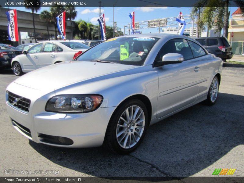 Silver Metallic / Offblack 2008 Volvo C70 T5